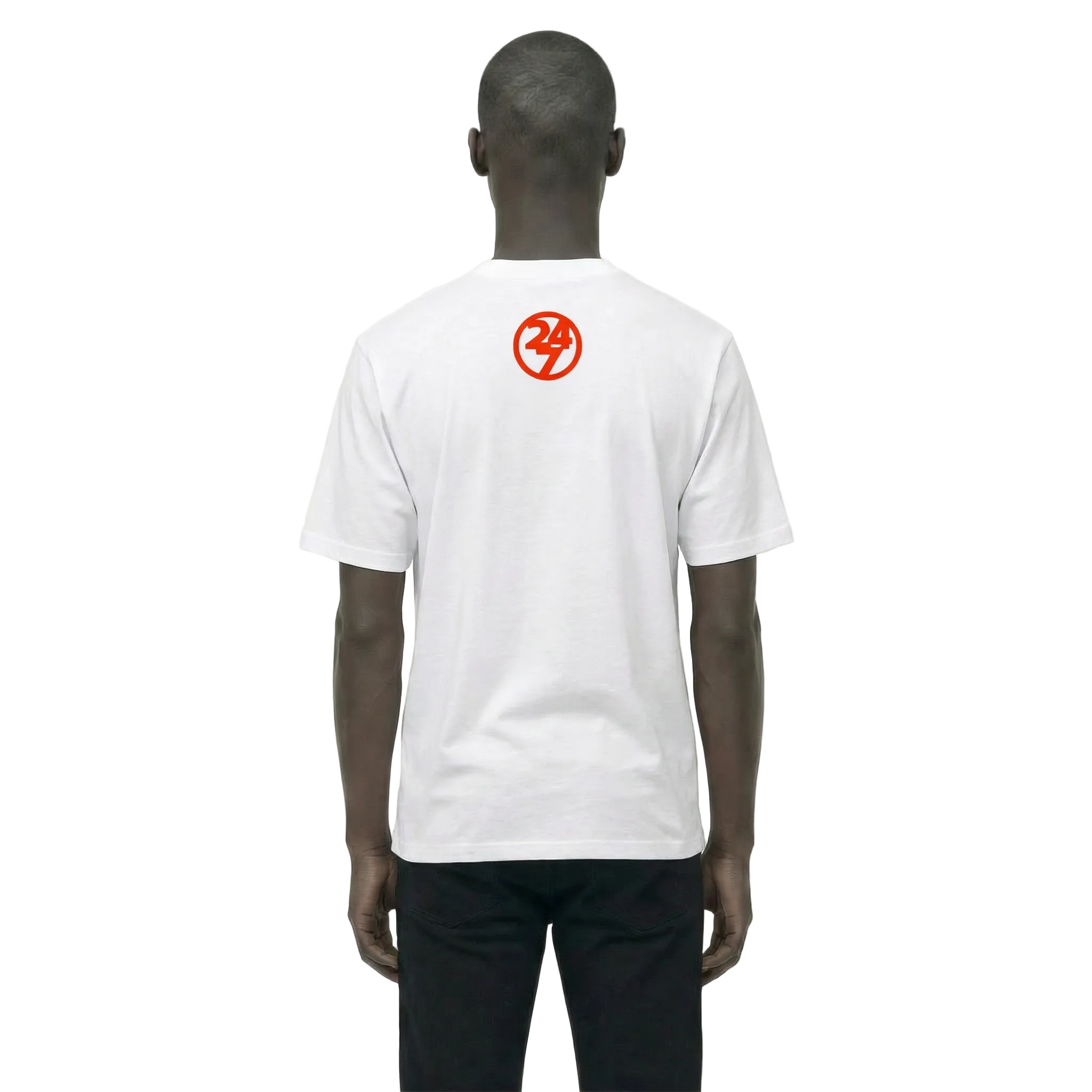 StrikeOut Logo Tee White Red