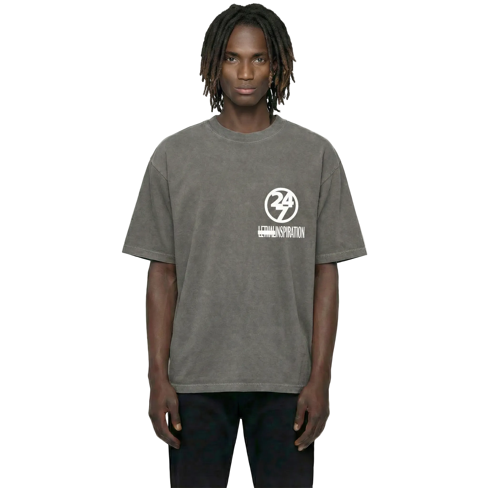 247 Foundation Tee Shadow White