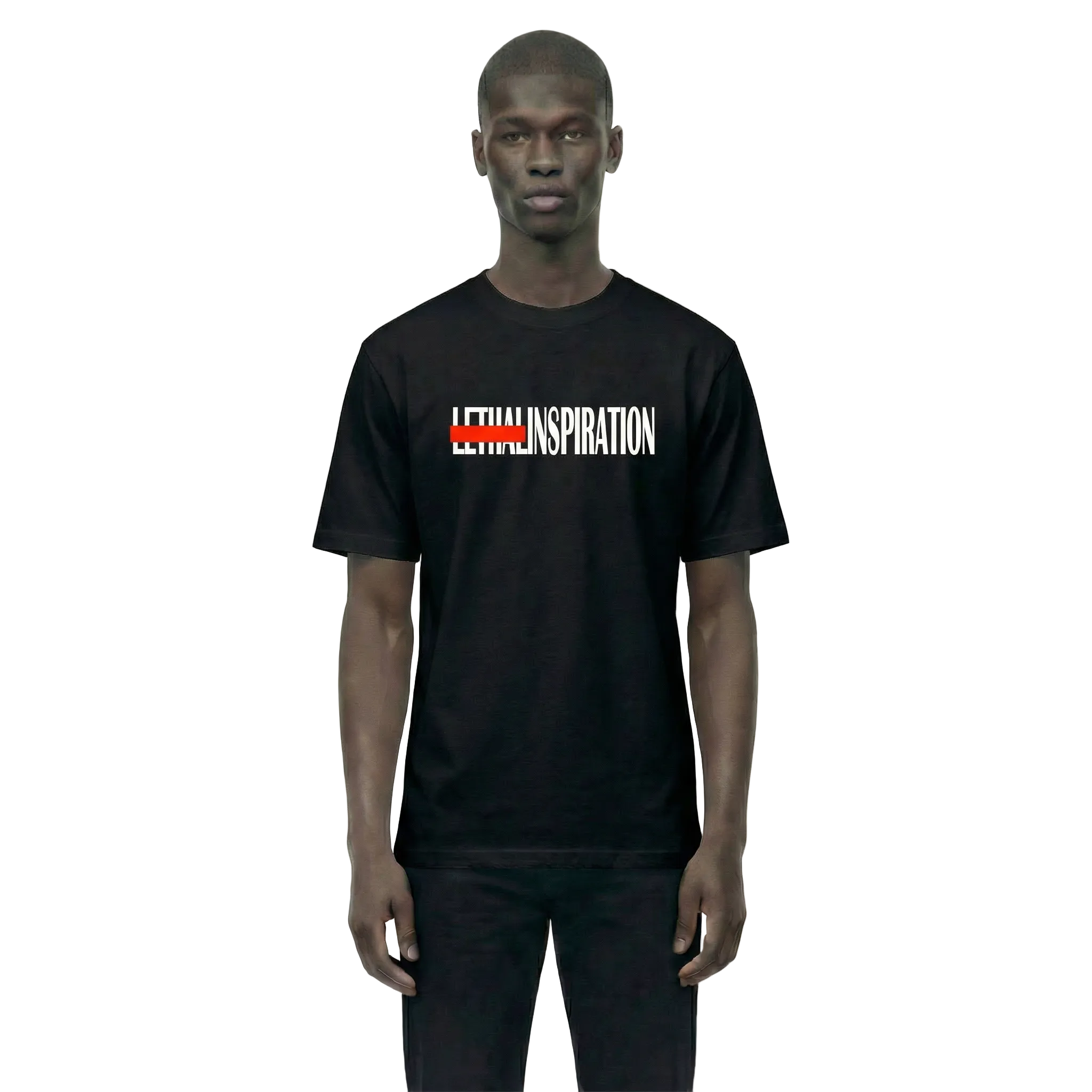 StrikeOut Logo Tee Black Red