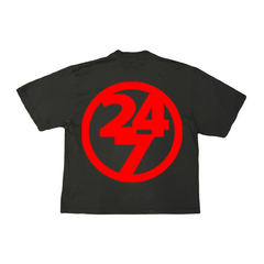 Arch Logo Tee Black Red