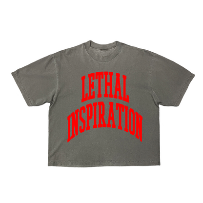 Arch Logo Tee Shadow Red