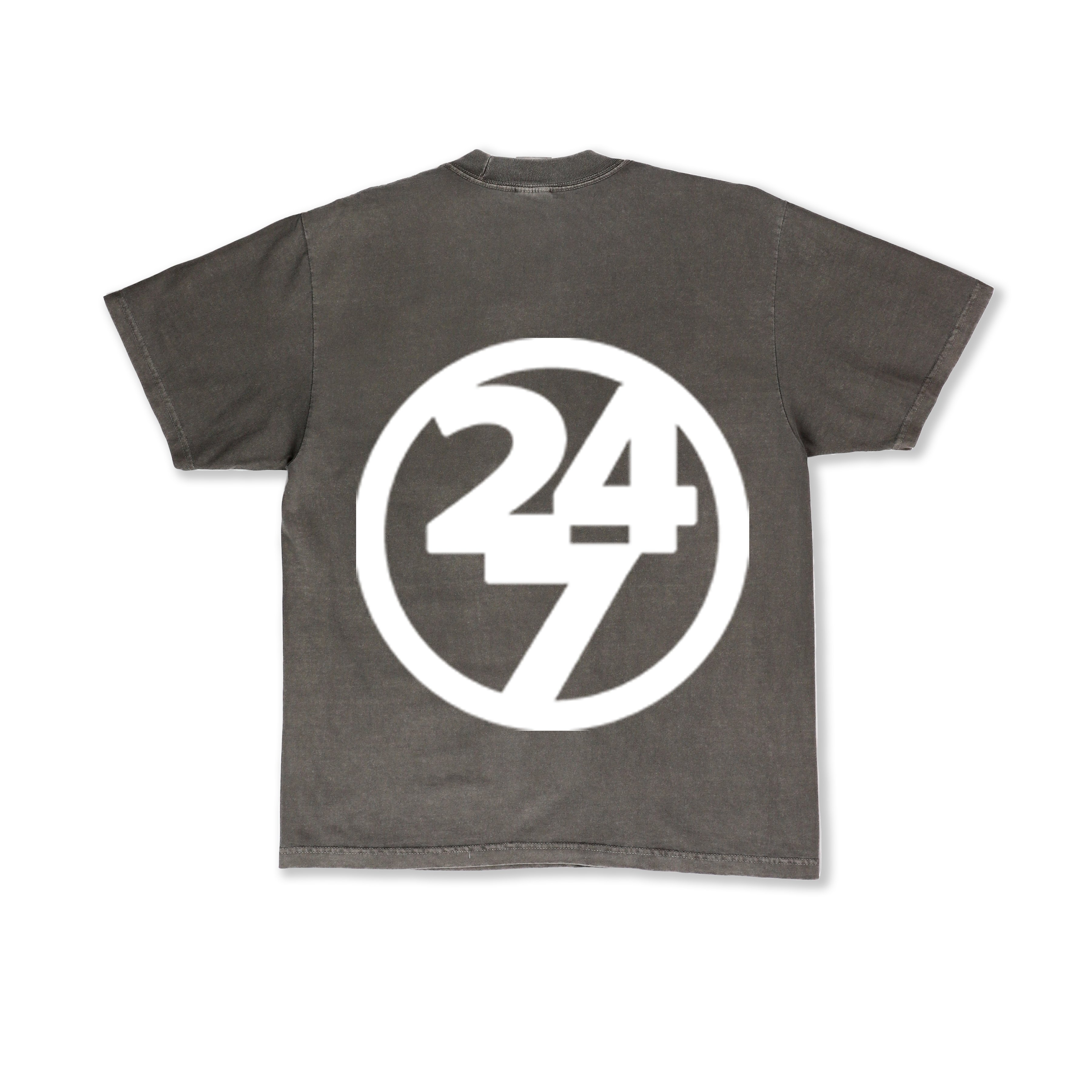 Left Logo Tee Shadow White