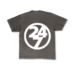 Left Logo Tee Shadow White